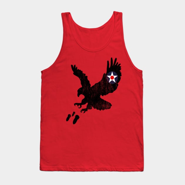 Warbird American Eagle Dive Bombing Tank Top by F&L Design Co.